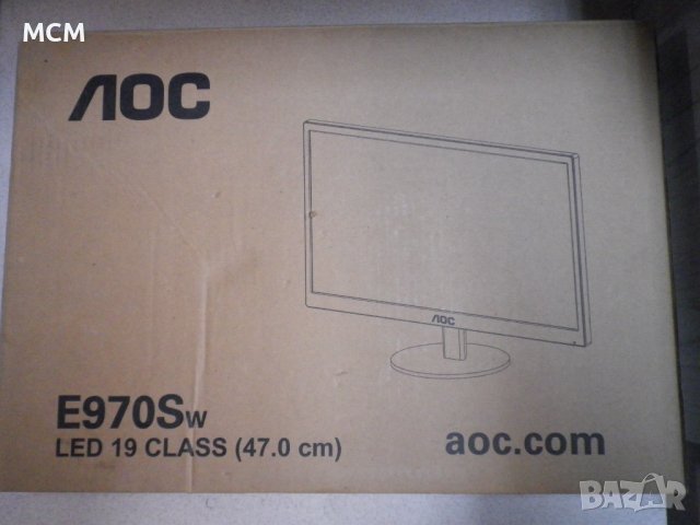 LED монитор AOC e950Swn, снимка 6 - Монитори - 44238003