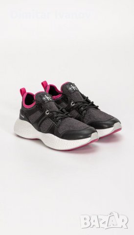 Calvin Klein Runner Sneaker Sock Laceup Pu-Pa , снимка 3 - Маратонки - 39315534