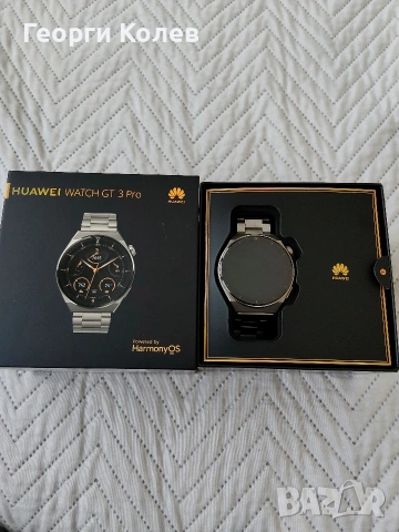 Продавам Huawei watch GT 3 pro titanium 46m, снимка 3 - Apple iPhone - 54190831