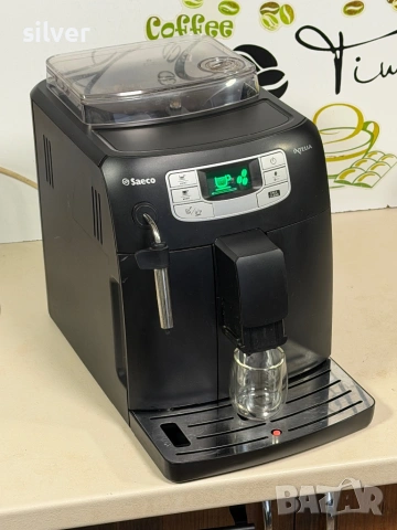 Кафемашина кафе автомат Saeco INTELİA с гаранция, снимка 10 - Кафемашини - 54156214
