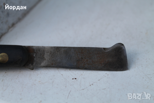 Българска овощарска ножка В.Търново, снимка 2 - Ножове - 36453532