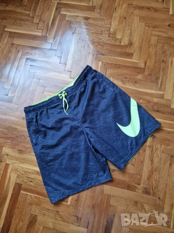 Страхотен мъжки къси панталони шорти NIKE размер L , снимка 6 - Къси панталони - 54261332