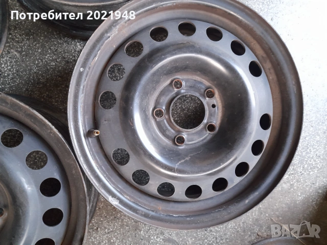 Продава джанти Опел,15 цола,5 болта, снимка 5 - Гуми и джанти - 53878745