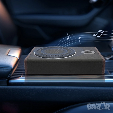Автомобилен ултратънък активен субуфер с 8-инчов високоговорител , снимка 2 - Аксесоари и консумативи - 52822676
