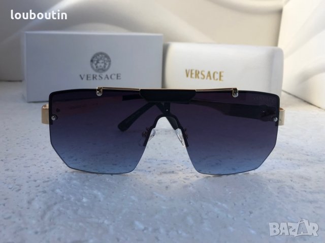 Versace 2022 маска мъжки слънчеви очила унисекс дамски слънчеви очила, снимка 2 - Слънчеви и диоптрични очила - 35537047