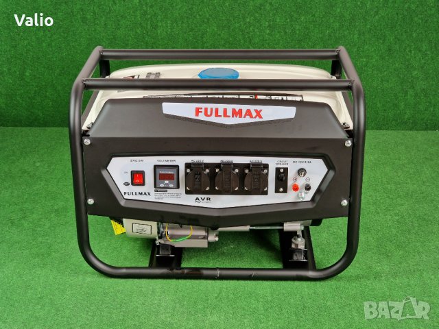 Генератор за ток 3.5kw монофазен с ръчно палене, снимка 2 - Генератори - 38248767