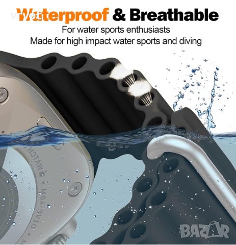 Смарт часовник watch ultra S8 ULTRA MAX 2.08 инча,GPS,Разговори,NFC, Унисекс, снимка 3 - Смарт гривни - 44342149