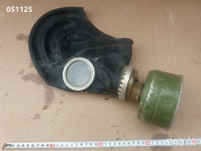 военен противогаз , снимка 2 - Антикварни и старинни предмети - 31251162