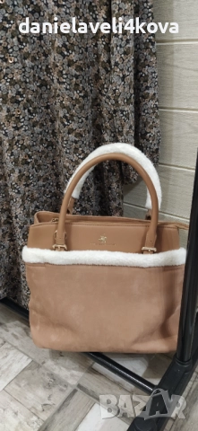 Дамска чанта Beverly Hills Polo Club КАМЕЛ, снимка 8 - Чанти - 52504938