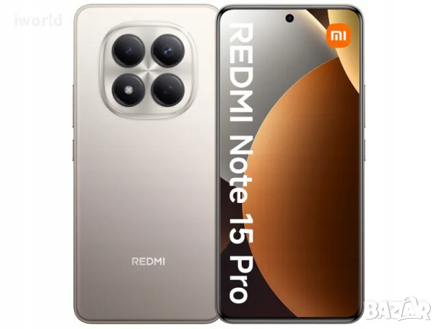 НОВ❗️Xiaomi - Redmi Note 15 Pro ❗️Лизинг от 13€/мес❗️ 12GB/512GB❗️ , Black / Titanium ‘6.77’, снимка 6 - Xiaomi - 55920043