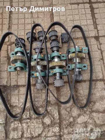 Валове със зъбни колела , ремъчни зк. и ремъци.