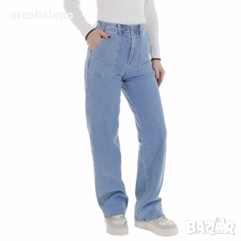 Дамски дънки с висока талия, снимка 7 - Дънки - 52939108