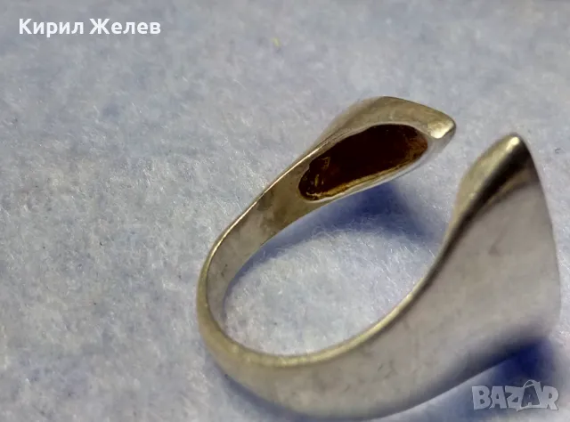 СЕЗГИН - ШАРМАНТЕН БУТИКОВ ФЕШЪН АРТ ОТВОРЕН МОДЕЛ СРЕБЪРЕН ПРЪСТЕН СРЕБРО 925 SEZGIN 49112, снимка 12 - Пръстени - 50192859