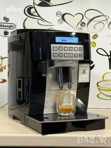Кафемашина кафе автомат delonghi magnifica S с гаранция, снимка 2 - Кафемашини - 52942492