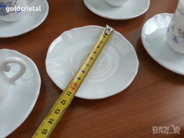 Френски аркопал чаши за кафе , снимка 5 - Антикварни и старинни предмети - 39990215