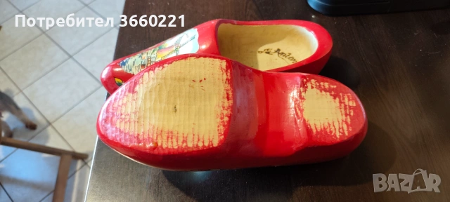 Холандски дървени обувки - сабо, снимка 3 - Ръчно изработени сувенири - 54308903