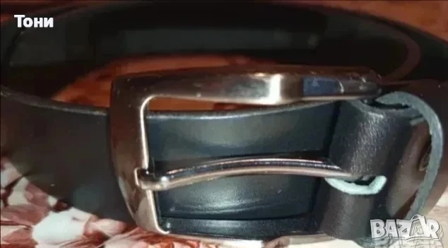 Нов Мъжки Колан Изцяло От Естествена Кожа 130см., снимка 4 - Колани - 52436911