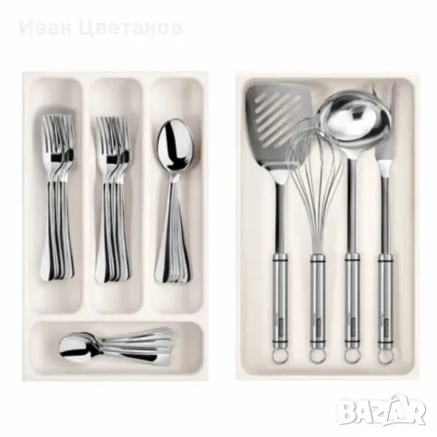 Разпределител за прибори Tescoma FlexiSPACE – Идеален ред във всяко чекмедже