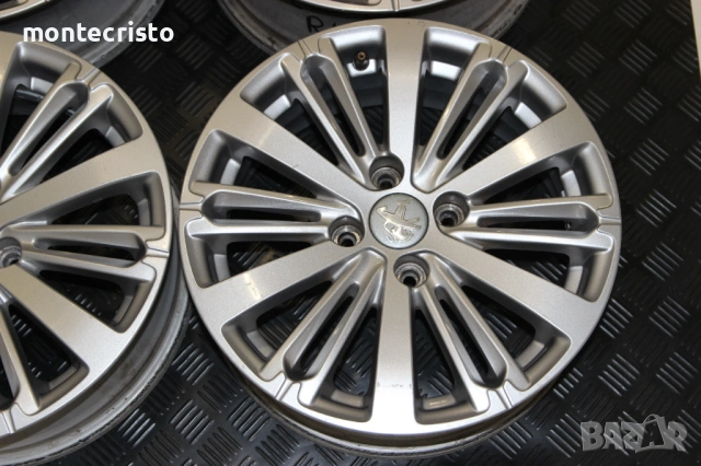 Алуминиеви джанти Peugeot 208 (2012-2019г.) 16 цола / 4x108 65.1 Пежо 208 / 9808137577, снимка 6 - Гуми и джанти - 53933561