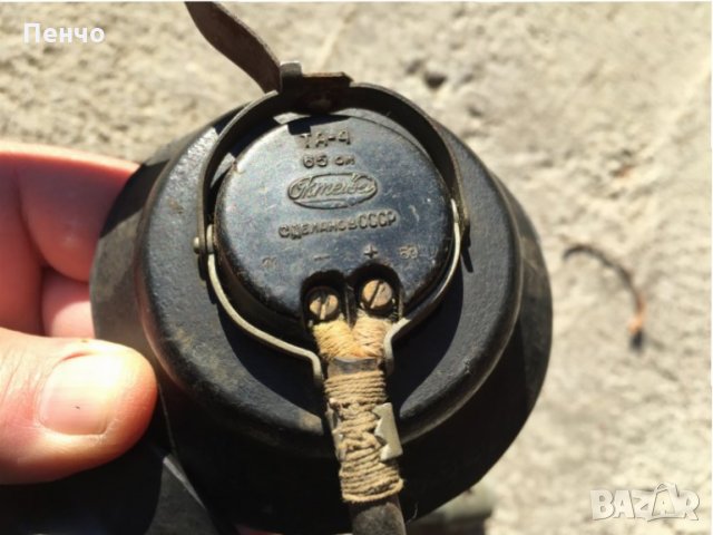 стари военни слушалки с микрофон "Октава" - СССР, снимка 7 - Антикварни и старинни предмети - 35498255
