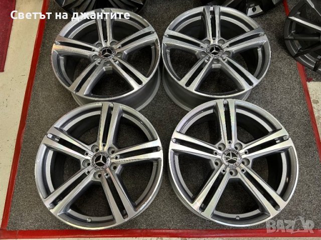 Джанти 18 Цола 5х112 Mercedes E Klass S Klass GLC  GLB Оригинални Демо, снимка 6 - Гуми и джанти - 42325180