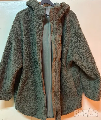 Яке Teddy bear H&M макси, снимка 2 - Якета - 49310721