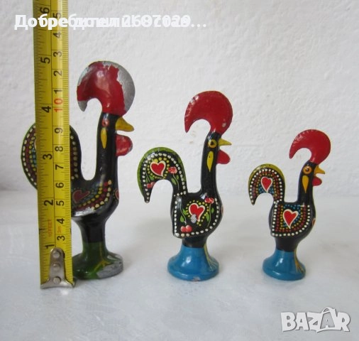 Петли и плакети: Плакет, пано с петел, слънчоглед кокошка, як, бизон, Ернст Телман,конметал, висулка, снимка 18 - Други ценни предмети - 29445289