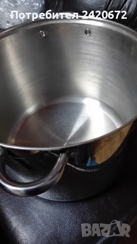 голяма тенджера-малък казан от неръждавейка, снимка 4 - Форми - 52904200