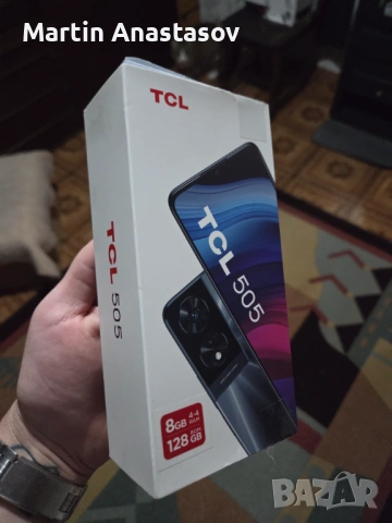 TCL 505 (128GB / 8GB RAM] Смартфон, чисто нов, снимка 3 - Телефони с две сим карти - 54195911