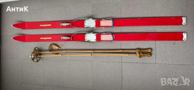 Соц Дървени Ски Пирин , снимка 2 - Зимни спортове - 53334321