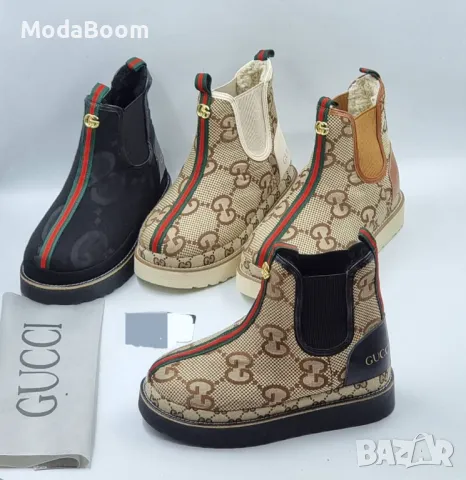 Gucci дамски боти Различни цветове , снимка 7 - Дамски боти - 48370738