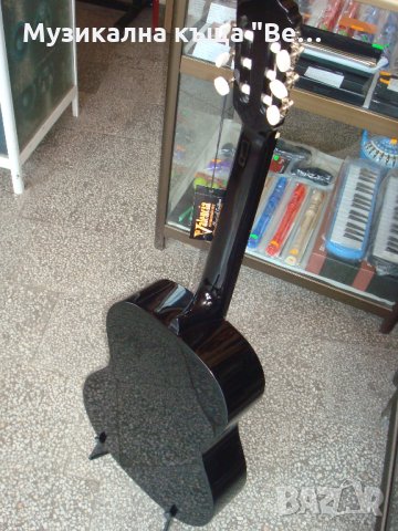 Класическа китара Valencia VC104 BK, Размер 4/4, снимка 8 - Китари - 24706504