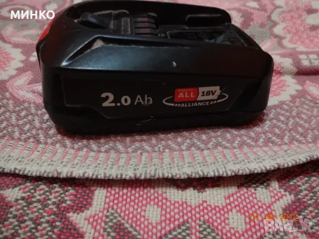 Bosch  батерия 2ам  за ремонт /рециклиране, снимка 2 - Винтоверти - 55827021