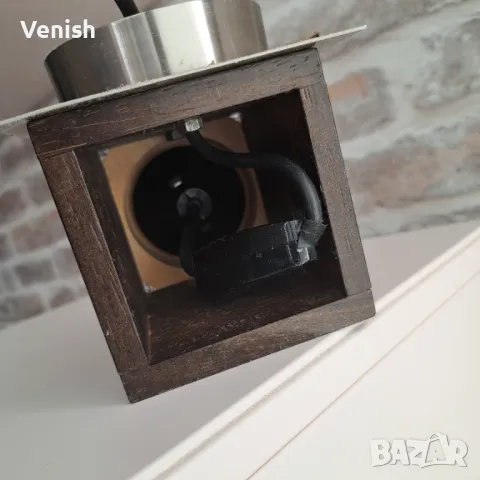 Аплик за стена  метален, снимка 4 - Лампи за стена - 47318794