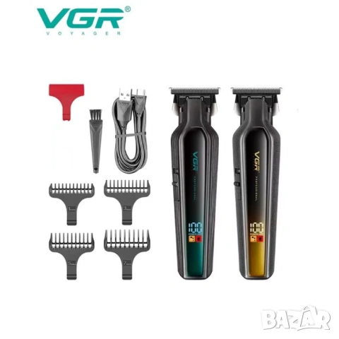 VGR V-930 Професионална машинка за подстригване златна/зелена