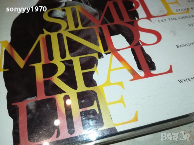 SIMPLE MINDS REAL LIFE ORIGINAL CD-ВНОС GERMANY 1402241550, снимка 10 - CD дискове - 44292743