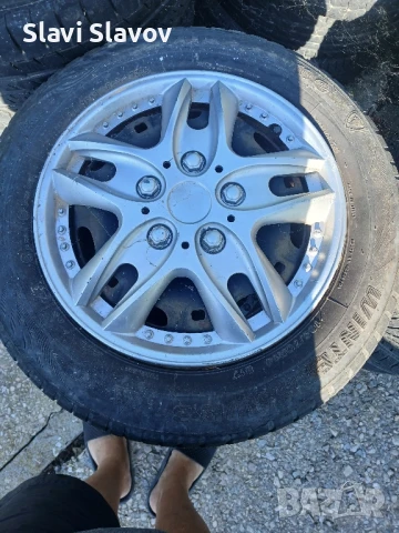 Оригинални джанти 5х100 14.цола, снимка 2 - Гуми и джанти - 51311083