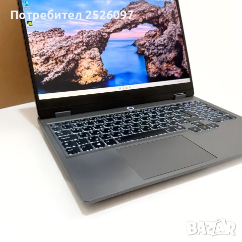 Lenovo LOQ 15 Gen 9/144Hz/Ryzen 5 7235HS/RTX 3050 6GB/24GB DDR5/512GB NVMe, снимка 9 - Лаптопи за игри - 55064411