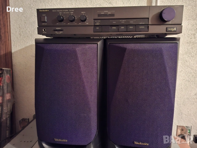 Technics усилвател+тонколони, снимка 2 - Ресийвъри, усилватели, смесителни пултове - 54154915