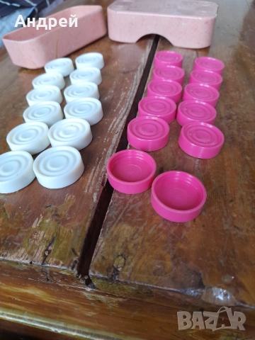 Стари пулове за Шашки, снимка 5 - Други ценни предмети - 52309857