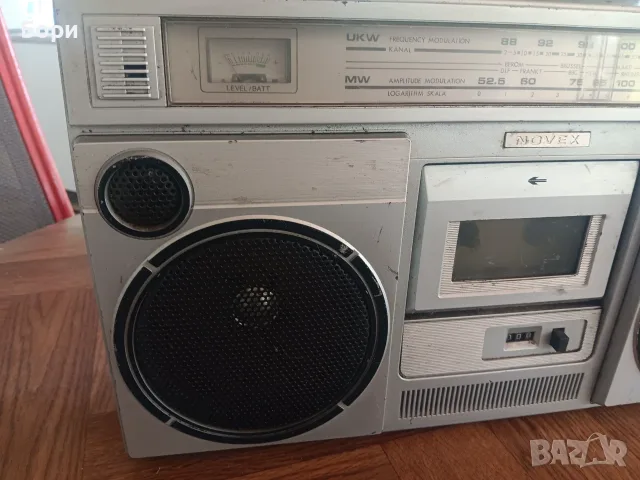 Радиокасетофон NOVEX SRR-4040 1980г, снимка 2 - Радиокасетофони, транзистори - 55786673