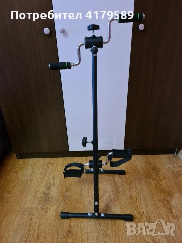 Мини велоергометър за раздвижване на краката и ръцете, снимка 3 - Фитнес уреди - 53205728