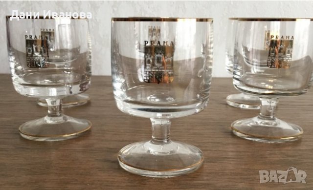 Комплект 6 бр. стъклени чаши PRAHA за аператив / коняк