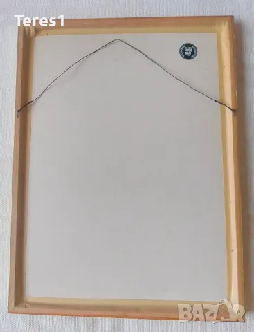 Литография или рисувано с молив, Норвегия., снимка 5 - Картини - 48653004