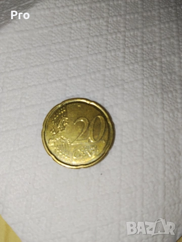 Монета 20 euro cent 2011г