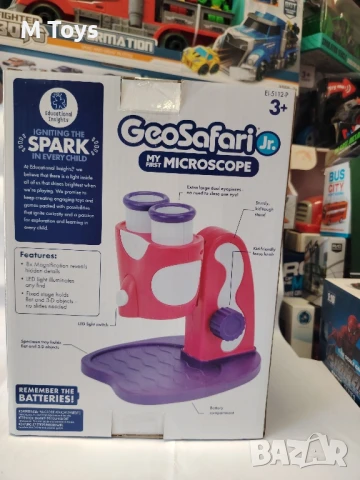 GeoSafari Jr. – Моят първи микроскоп, снимка 5 - Образователни игри - 50939931