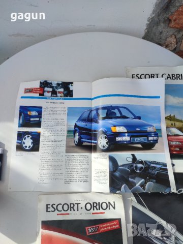 Каталози Форд -Ford Escort, Fiesta ,Mondeo, снимка 5 - Аксесоари и консумативи - 42729134