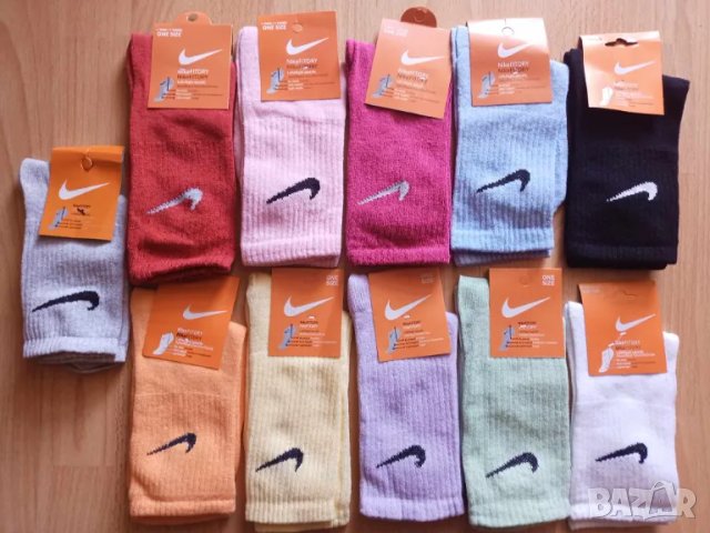 Мъжки и дамски чорапи Nike универсален размер различни цветове, снимка 1