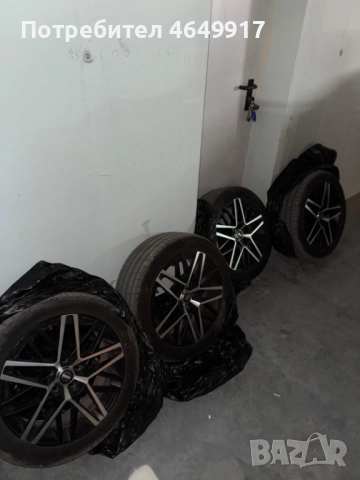 Джанти Momo 17” с летни гуми Goodyear Eagle F1 ASYMM 6 – използвани, снимка 3 - Гуми и джанти - 52399736