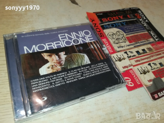 ENNIO MORRICONE X2 CD 2109251259, снимка 5 - CD дискове - 51785400